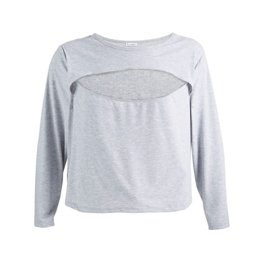 Love Fire Trendy Plus Size Cutout Top Women's